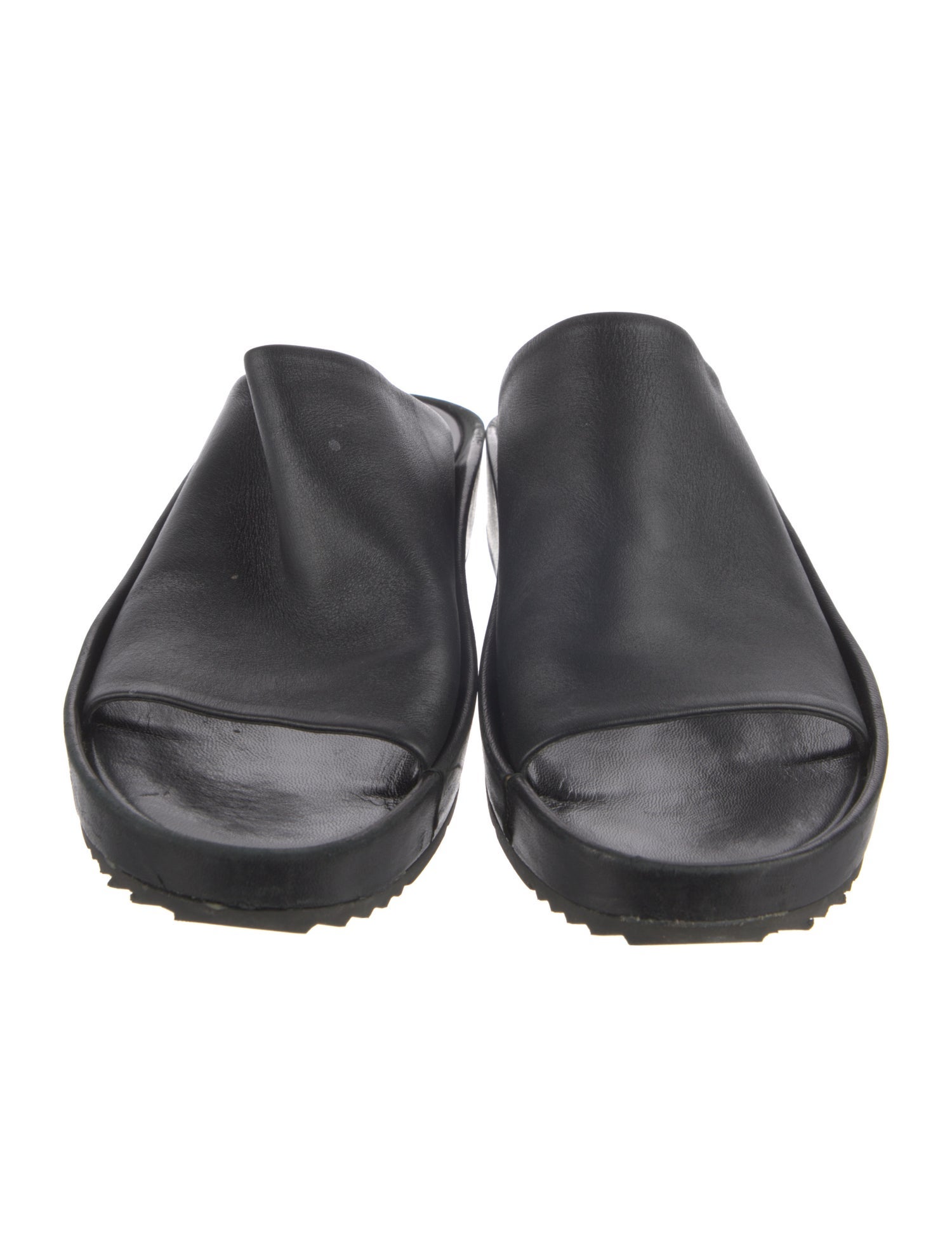 Balenciaga Leather Slides